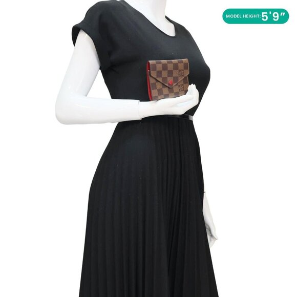 Louis Vuitton Victorine Damier Ebene Wallet Brown - Picture 2 of 10